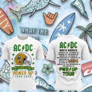 ACDC Notre Dame Fighting Irish Helmet Power Up Tour Dates Shirt.jfif
