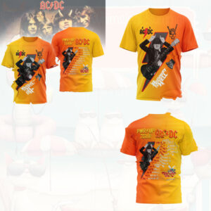 ACDC Pwr Up Tour Highway To Hell Rock Concert Shirts