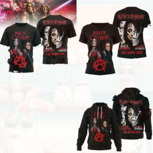 Alice Cooper Criss Angel Las Vegas Welcome To Our Nightmare Shirt