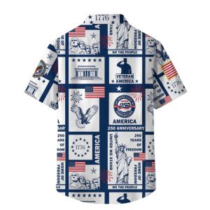 America 250th Anniversary Patriotic USA Freedom Shirt