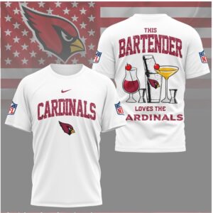 Arizona Cardinals This Bartender Loves The Cardinals Shirt