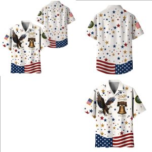 Army 250th Anniversary Eagle Liberty Bell Shirt
