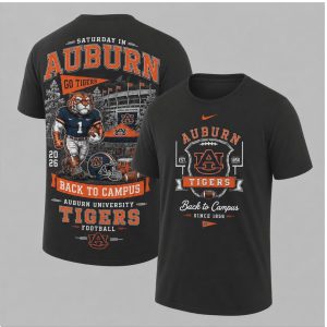 Auburn Tigers Mascot Saturday In Auburn Football Back To Campus Shirt