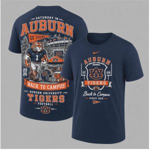 Auburn Tigers Mascot Saturday In Auburn Football Back To Campus Shirt