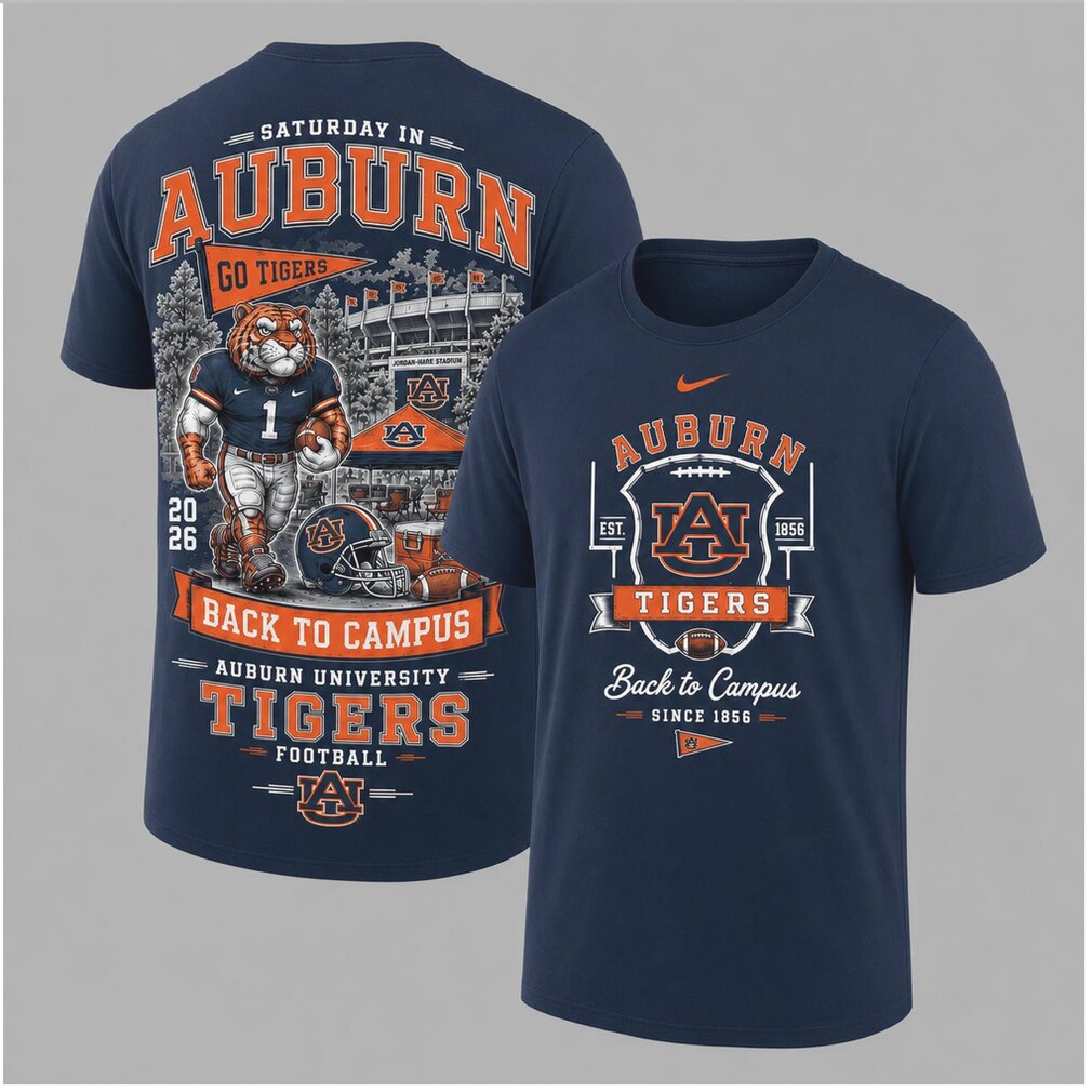 Auburn Tigers Mascot Saturday In Auburn Football Back To Campus Shirt Auburn Tigers Mascot Saturday In Auburn Football Back To Campus Shirt