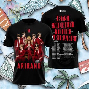 BTS Arirang World Tour Concert Shirt BTS Arirang World Tour Concert Shirt