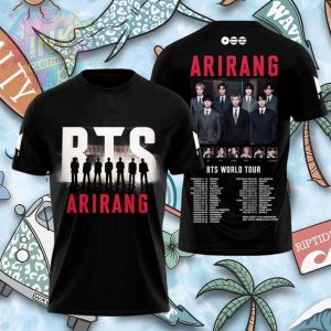 BTS Arirang World Tour Official Member Photo Shirt BTS Arirang World Tour Official Member Photo Shirt