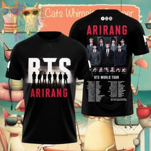 BTS Arirang World Tour Official Member Photo Shirt