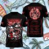 Babymetal World Tour Anime Characters Rock Shirt Babymetal World Tour Anime Characters Rock Shirt
