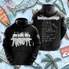 Backstreet Boys Millennium White Text Tracklist Shirt Backstreet Boys Millennium White Text Tracklist Shirt