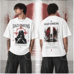 Bad Omens Death Of Peace Of Mind Concrete Jungle Graphic Shirt