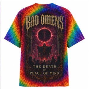 Bad Omens The Death Of Peace Of Mind Tie Dye Graphic Shirt