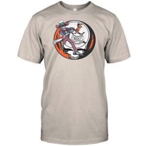 Baltimore Orioles Baseball Skeleton Uncle Sam Mascot Shirt