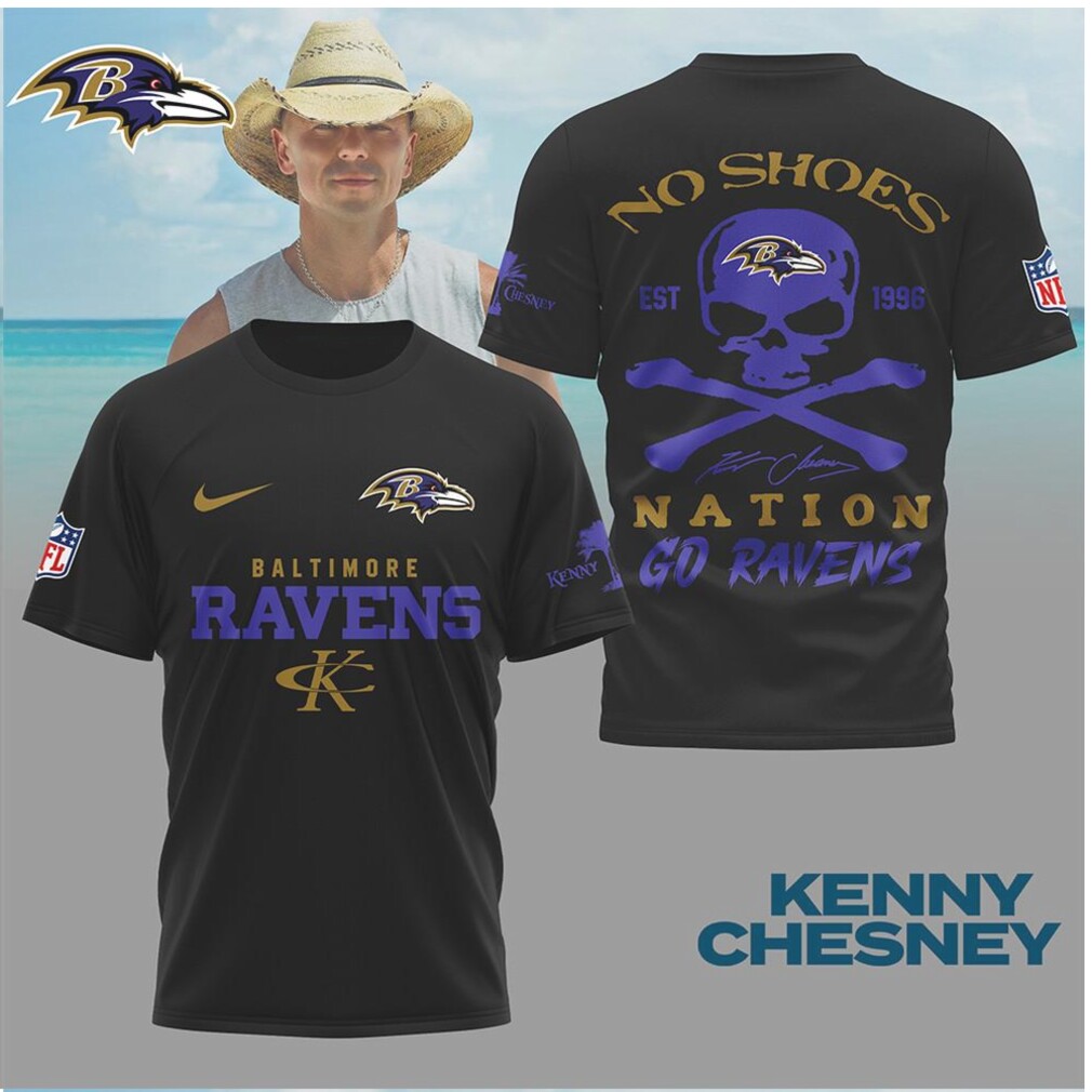 Baltimore Ravens Skull Crossbones Football Shirt Baltimore Ravens Skull Crossbones Football Shirt