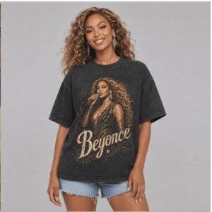 Beyonce From Texas I Can Tell Vintage Pop Western Shirt