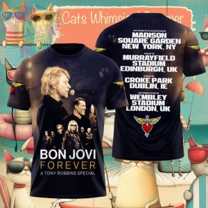 Bon Jovi Forever Tony Robbins Special Concert Shirt