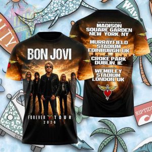 Bon Jovi Forever Tour 2026 Concert Stadium Shirt Bon Jovi Forever Tour 2026 Concert Stadium Shirt