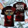 Bon Jovi Forever Tour Rock Band Concert Shirt Bon Jovi Forever Tour Rock Band Concert Shirt