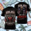 Bon Jovi Forever Tour Stadium Dates Rock Shirt Bon Jovi Forever Tour Stadium Dates Rock Shirt
