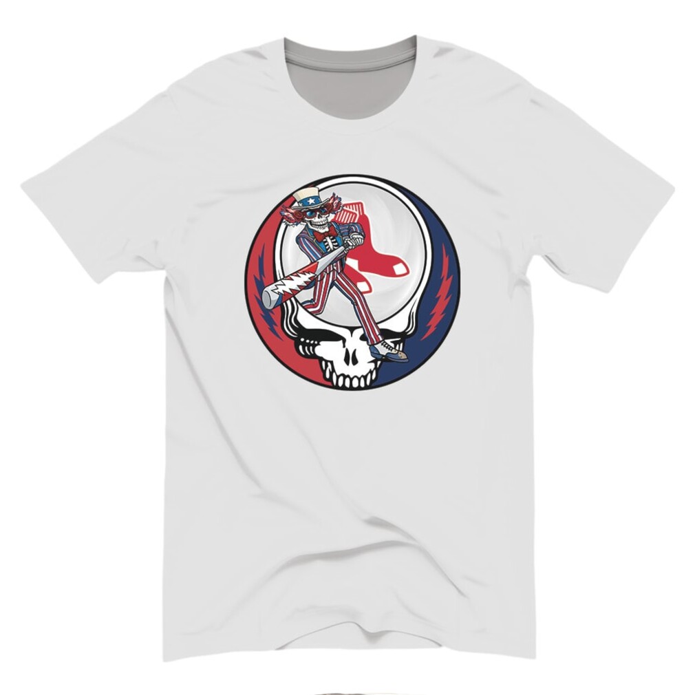 Boston Baseball Grateful Skull Uncle Sam Shirt Boston Baseball Grateful Skull Uncle Sam Shirt