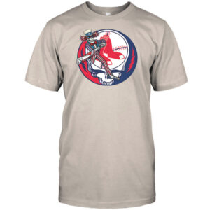 Boston Baseball Skeleton Uncle Sam Red Socks Shirt