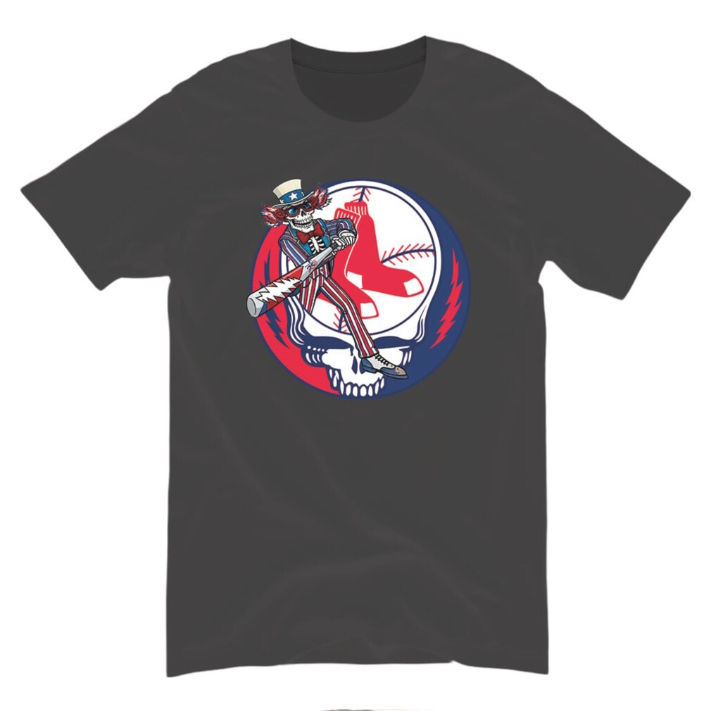 Boston Baseball Skeleton Uncle Sam Red Socks Shirt Boston Baseball Skeleton Uncle Sam Red Socks Shirt