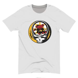 Boston Bruins Grateful Dead Bear Hockey Shirt