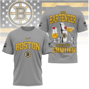 Boston Bruins This Bartender Loves The Bruins Shirt