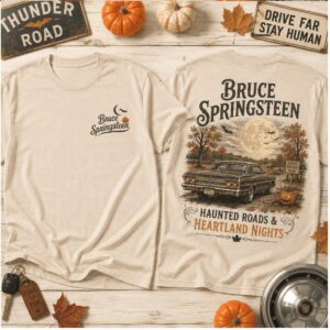 Bruce Springsteen Haunted Roads Heartland Nights Shirt