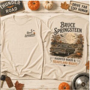 Bruce Springsteen Haunted Roads Heartland Nights Shirt