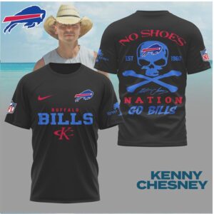 Buffalo Football Skull Nation No Shoes Shirt