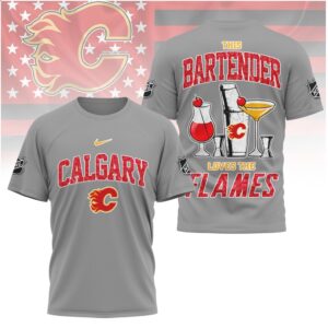 Calgary Hockey This Bartender Loves The Flames Shirt