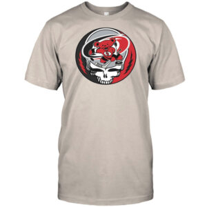Carolina Hockey Grateful Dead Skull Stealie Dancing Bear Shirt