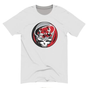 Carolina Hockey Grateful Dead Skull Stealie Dancing Bear Shirt