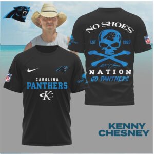 Carolina Panthers Skull Crossbones No Shoes Nation Shirt