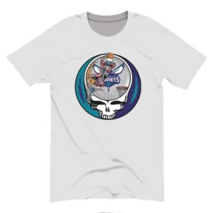 Charlotte Hornets Skeleton Mascot Vintage Shirt