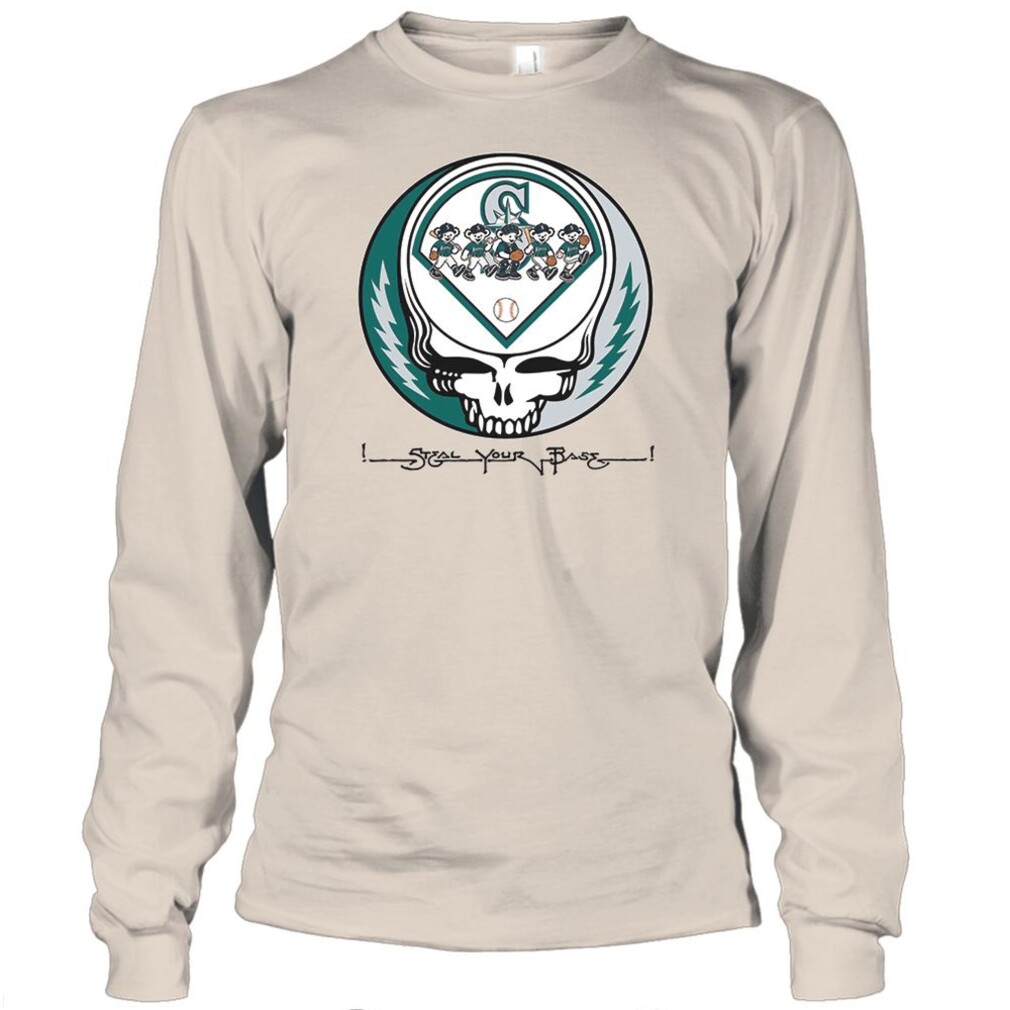 Chicago Baseball Retro Skeleton Steal Your Base Graphic Shirt Chicago Baseball Retro Skeleton Steal Your Base Graphic Shirt