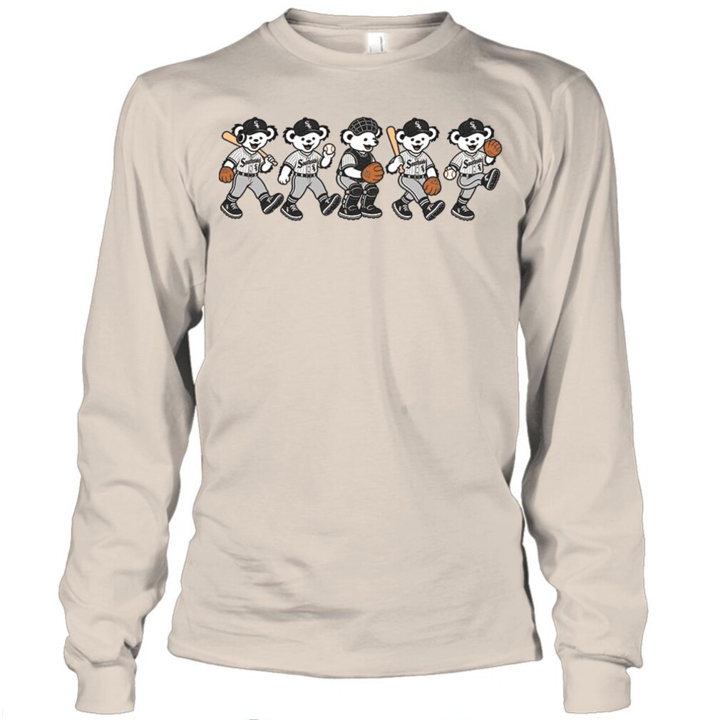 Chicago Baseball Team Walking Bear Mascots Game Day Fan Shirt Chicago Baseball Team Walking Bear Mascots Game Day Fan Shirt