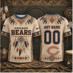 Chicago Bears Dreamcatcher Native American Style Custom Shirt
