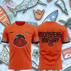 Chicago Bears Mascot Orange Monsters Of The Midway Graphic Shirt.jfif