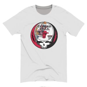 Chicago Bulls Skeleton Mascot Vintage Shirt
