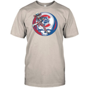Chicago Cubs Uncle Sam Skeleton Baseball Shirt