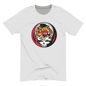 Chicago Hockey Chief Skull Dancing Bear Shirt