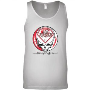 Cincinnati Baseball Steal Your Base Lightning Skull Fan Shirt