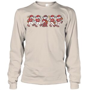 Cincinnati Baseball Team Walking Bear Mascots Game Day Fan Shirt