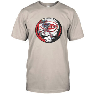 Cincinnati Reds Grateful Skull Uncle Sam Shirt