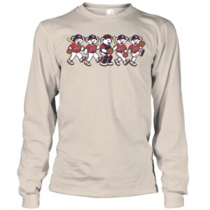 Cleveland Baseball Team Walking Bear Mascots Game Day Fan Shirt