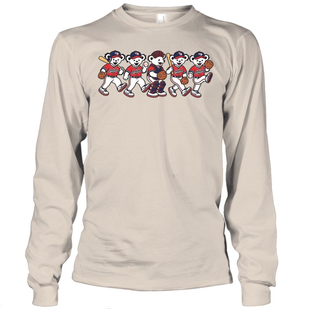 Cleveland Baseball Team Walking Bear Mascots Game Day Fan Shirt Cleveland Baseball Team Walking Bear Mascots Game Day Fan Shirt