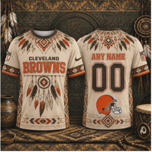 Cleveland Browns Dreamcatcher Native American Style Custom Shirt