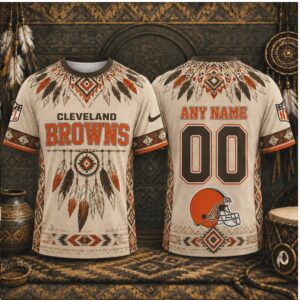 Cleveland Browns Dreamcatcher Native American Style Custom Shirt
